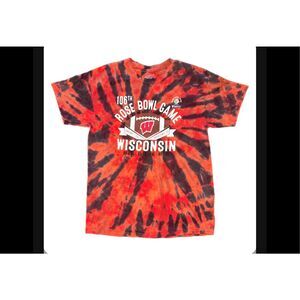 Wisconsin Badgers Rose Bowl Tie-Dye Tee